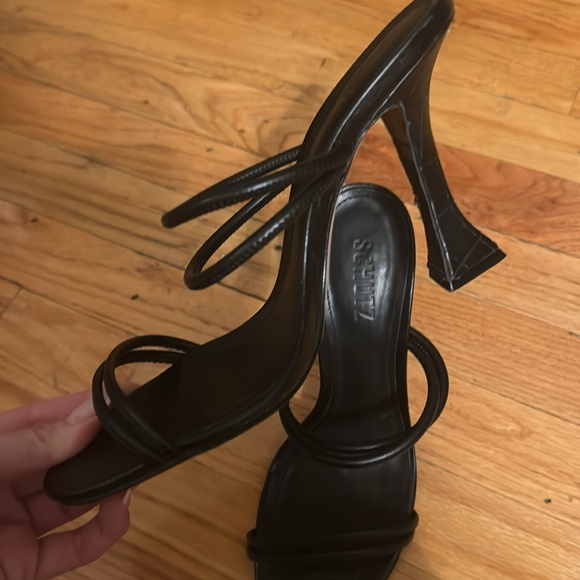 Schutz Sandal heel black - size 10 - Picture 5 of 7